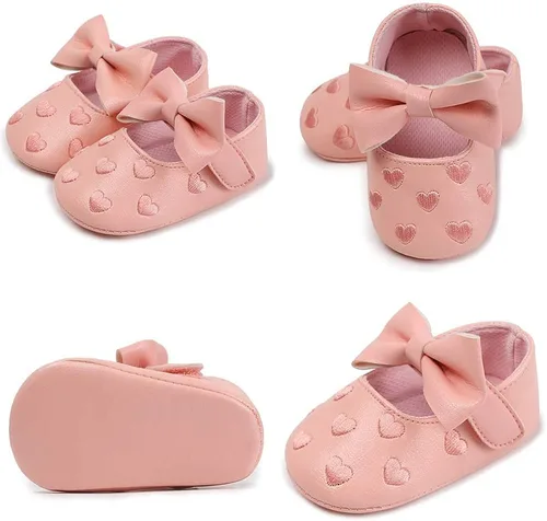 Vista 5 de foohinck Ropa de vestir para niña recién nacida, 0, 3, 6 meses, vestido de princesa rosa, traje de bautismo blanco, vestido de fiesta, sombrero