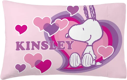 Vista 14 de Funda de almohada personalizada Let’s Make Memories - Funda de almohada personalizada para niños con nombre - Funda para almohada de tamaño estándar