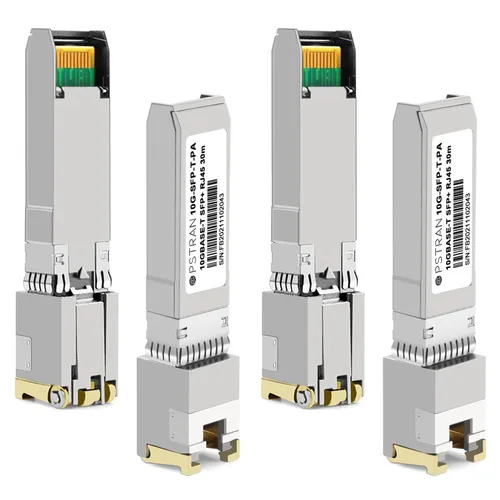 Vista 29 de Módulo transceptor de cobre 10GBASE-T SFP+ RJ45 compatible con Arista SFP-10GE-T 10G SFP+ 98.4 ft Cat6a/7
