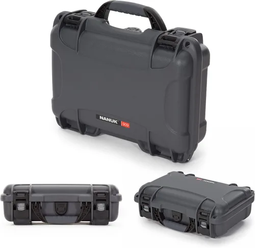 Vista 4 de NANUK 909 Funda rígida impermeable con inserto de espuma para GoPro Hero 9 y 10 - Grafito (909-GOPH97)