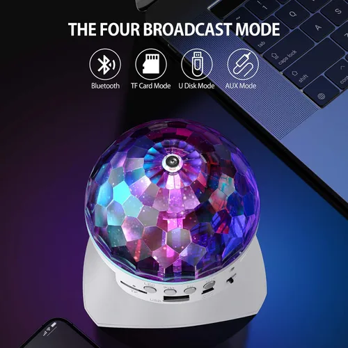 Vista 3 de Altavoz de espectáculo de luz de fiesta en casa de bola