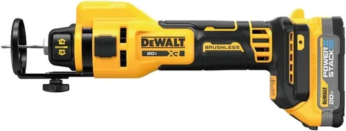 Vista 4 de DEWALT - Pistola de tornillos inalámbrica de 20V MAX y kit de recorte con 2 baterías POWERSTAK y cargador incluidos (DCK265E2)