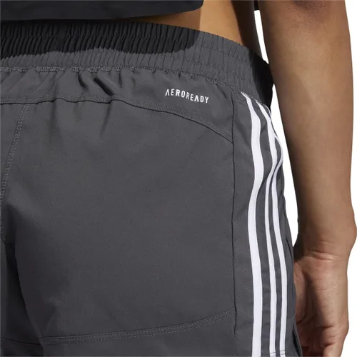 Vista 4 de adidas - Short Pacer de 3rayas para mujer