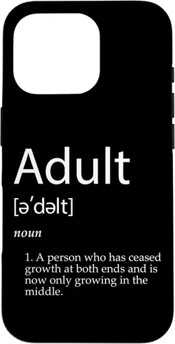 Vista 20 de Funny Adult Definition Joke for Parents Dad Mom Adults Case for iPhone XR