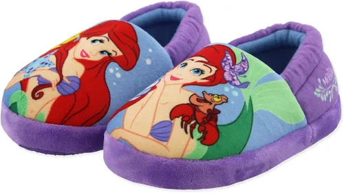 Vista 6 de Disney Pantuflas Aline de felpa para niñas pequeñas de princesa