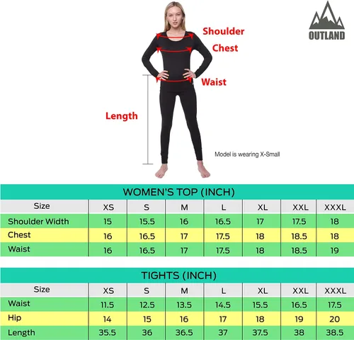 Vista 8 de Ultra Dry Women Thermal Underwear Set