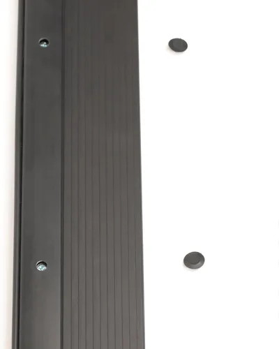 Vista 7 de Umbral de aluminio ajustable: ancho extra corto con tornillos ocultos, se adapta a cualquier altura, resistente para uso residencial y comercial