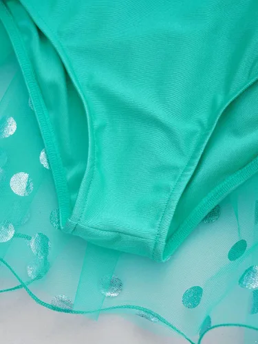 Vista 56 de CHICTRY Vestido tutú de ballet con lentejuelas brillantes para niñas y niñas, moderno disfraz de baile latino de jazz