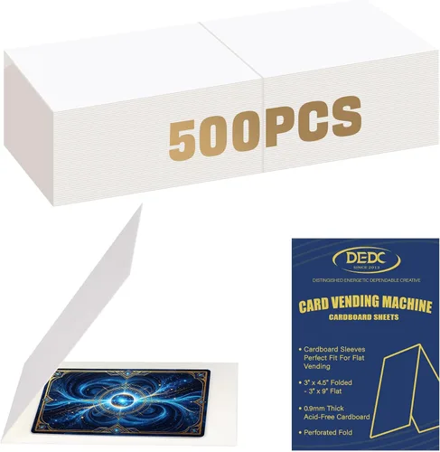 Vista 9 de DEDC Protector de tarjeta de cartón plegado 200PCS para la máquina