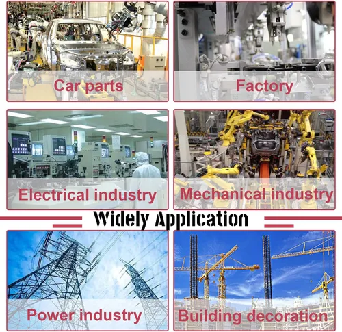 Vista 7 de Hilitchi Tuercas remachadoras de acero inoxidable SAE roscadas (kit surtido-(180 unidades)