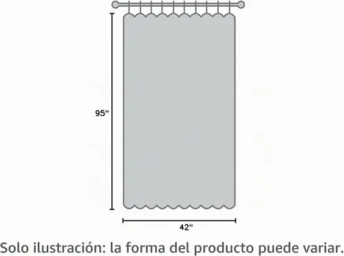 Vista 8 de ECLIPSE Cortina de ventana con ojales de microfibra de privacidad total opaca térmica para dormitorio (1 panel), 42" x 95", blanco