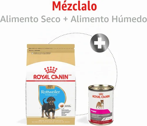 Vista 6 de ROYAL CANIN Rottweiler - Alimento seco para cachorros, bolsa de 30 libras