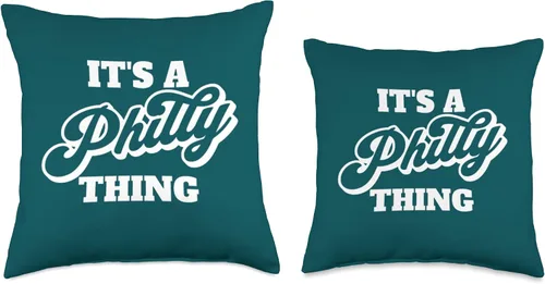 Vista 3 de Philedelphia - It's A Philly Thing It's A Philly Thing - Almohada de 16 x 16 pulgadas, multicolor