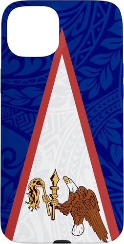 Vista 9 de Flag of American Samoa Phone Case Island Polynesian Samoan Case for iPhone 17