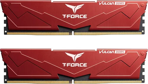 Vista 14 de TEAMGROUP T-Force Vulcan DDR5 16GB (2x8GB) 5200MHz (PC5-41600) CL40 Intel XMP 3.0 y AMD Expo Compatible Módulo de Memoria de Escritorio Ram Negro