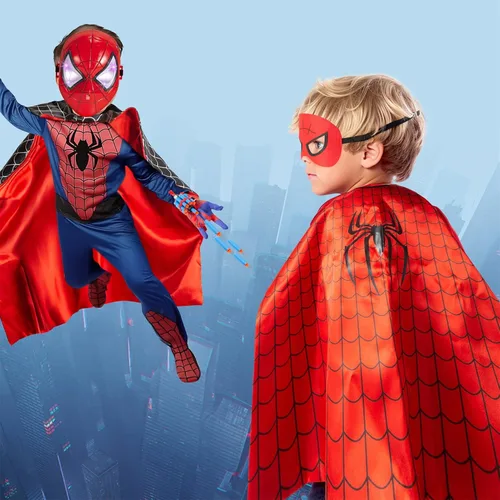 Vista 5 de Juguetes de araña de superhéroes para niños de 4 a 6 años (TACW)