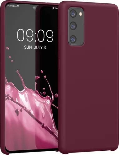 Vista 245 de kwmobile Funda compatible con Samsung Galaxy S9 - Funda de silicona TPU con acabado suave - Blue Reef