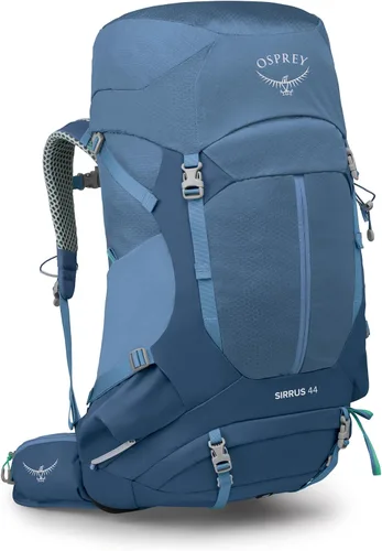 Vista 19 de Osprey Sirrus 24L Mochila de Senderismo para Mujeres - Mochila de Día Ajustable con Cubierta Impermeable para Lluvia y Bolsillos para Botellas, Gris