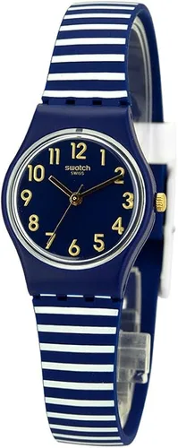 Vista 3 de Swatch Reloj unisex ORA D'ARIA (Modelo LN153), Azul, Movimiento de cuarzo