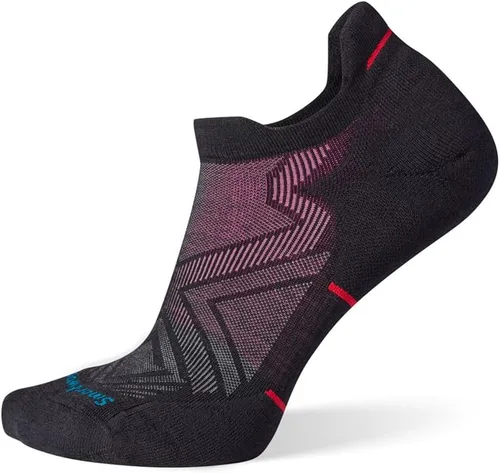 Vista 30 de Smartwool Run Targeted Cushion - Calcetines de tobillo bajo para hombre Negro - paquete de 3