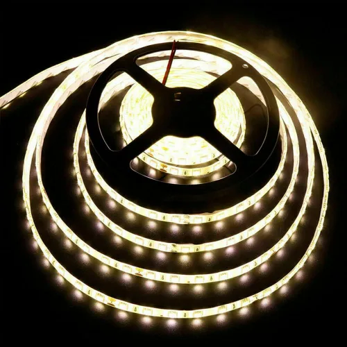 Vista 4 de ausuky Tira de luz LED USB de 5 V, lámpara de retroiluminación de TV blanca, cable de cinta flexible autoadhesiva (blanco cálido, 19.7 in, 30 leds)