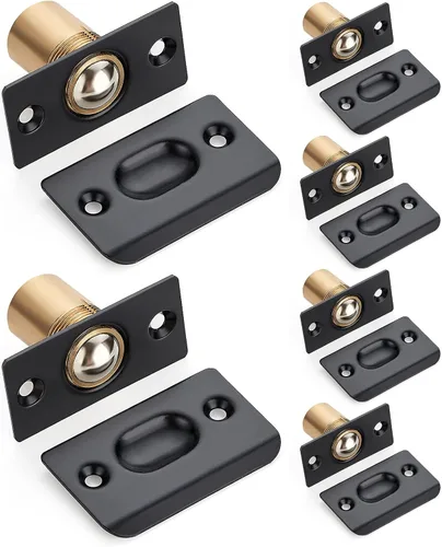 Vista 13 de Ravinte Hardware Pestillo de bola para puerta de armario, reemplazo de bola de puerta, accesorios de puerta de cierre de bola, acero inoxidable