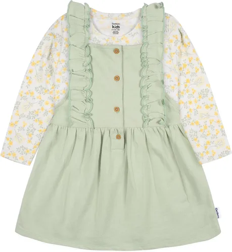 Vista 2 de Gerber Conjunto de vestido de 2 piezas para bebés y niñas pequeñas