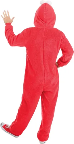 Vista 5 de Sesame Street Adult Elmo Onesie Costume
