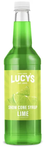 Vista 17 de Lucy's Family Owned – Jarabe para cono de nieve de raspado – 1 galón (128 onzas)
