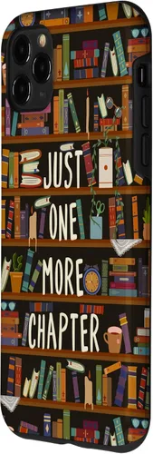 Vista 2 de Funda para iPhone 11 Pro Max Just One More Chapter Book Reading Lover Bookworm Book Nerd