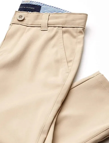 Vista 3 de Tommy Hilfiger Pantalones de golf para niños, transpirables, ropa de uniforme escolar para niños