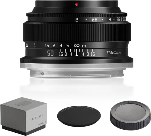 Vista 10 de TTArtisan Lente de cámara de enfoque manual de marco completo f2 de 1.969 in para L Mount T TL TL2 CL SL SL2 y FP FPL y S1 S1M S1R S1RM S1H S1K S5
