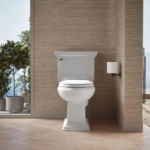 Vista 10 de KOHLER 4639-RL-0 Cachet ReadyLatch Asiento de inodoro redondo con cierre suave, color blanco