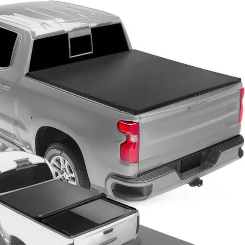 Vista 12 de DNA MOTORING TTC-RU-031 - Cubierta suave enrollable para caja de camioneta compatible con plataforma Fleetside/Styleside de 5 pies y 7.5 pulgadas