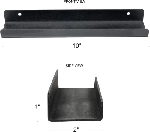 Vista 3 de EXCELLO GLOBAL PRODUCTS Estante de metal para discos de 4