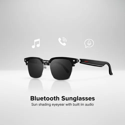 Vista 2 de Gafas de sol Bluetooth para mujeres y hombres, lentes de sol