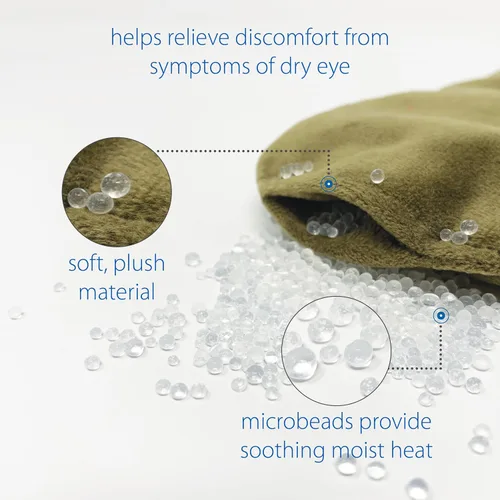 Vista 8 de Therapeutica Almohada de viaje, soporte firme – Petite & Core Products MicroBeads Dry Eye Compress Moist Heat Pack Bundle