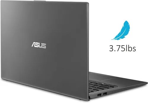 Vista 3 de ASUS - Portátil VivoBook 15; delgado y ligero, 15.6 pulgadas de FHD, con procesador Intel i5-1035G1, memoria RAM de 8 GB, disco duro SSD de 512 GB