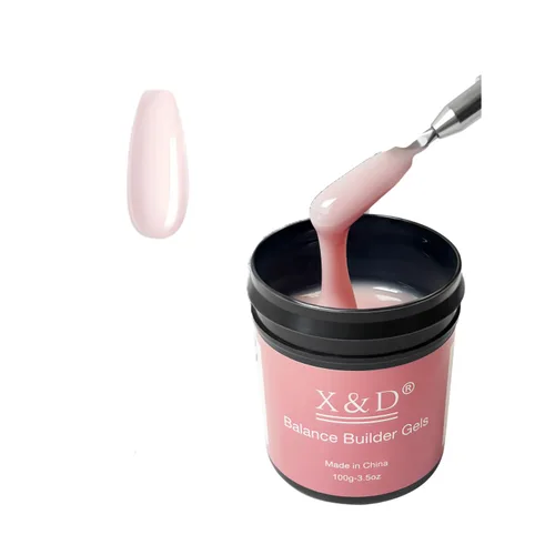 Vista 20 de X&D Kit de uñas de poligel, 3 piezas de gel de uñas de gel natural transparente, kit de gel de uñas de secado rápido, juego de gel de uñas