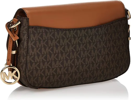 Vista 2 de Michael Kors Bedford Legacy Logo - Bandolera de piel de vainillabellota