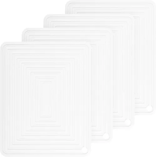 Vista 10 de Salvamanteles para platos calientes, salvamanteles de silicona para ollas y sartenes calientes, almohadillas calientes para cocina, tapetes