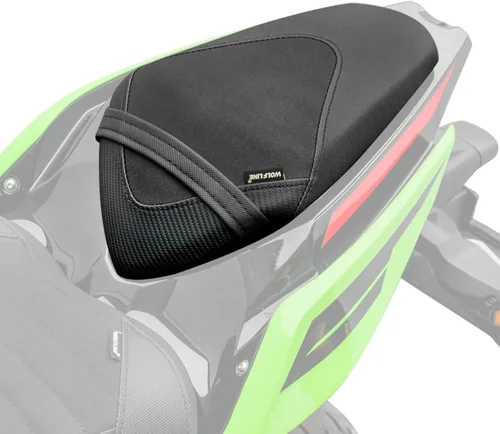 Vista 13 de Almohadilla de Asiento para Motocicleta Delantero Conductor Trasero Pasajero para Kawasaki Ninja400 Z400 2018 2019 2020 2021 2022 2023 2024 2025