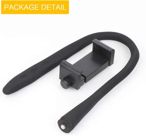 Vista 11 de iTODOS Soporte flexible portátil para teléfono celular para cinta de correr, bicicleta giratoria, cochecito, carrito de compras, cama, automóvil