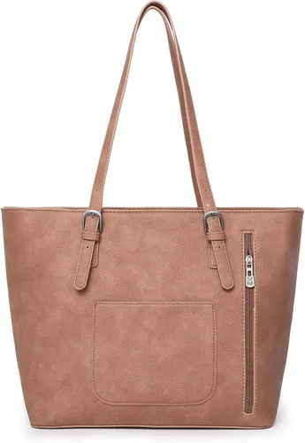 Vista 4 de Montana West Juego de bolso de 3 piezas con estampado de leopardo para mujer
