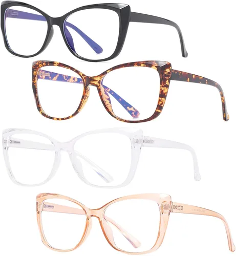 Vista 15 de Lentes de lectura de gran tamaño con diseño de ojo de gato para mujer, ligeros y grandes, lentes de moda para hombres, Paquete de 2 (negro+tortuga)