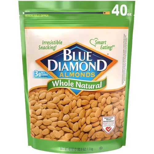 Vista 7 de Blue Diamond Almonds, Nueces de chocolate oscuro y almendra, bolsa de 40 onzas (paquete de 1)