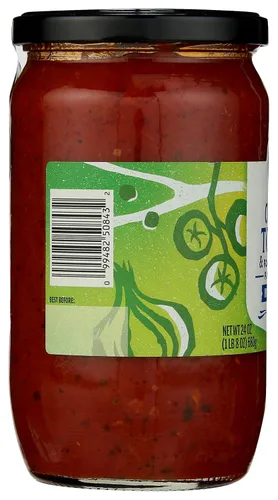 Vista 4 de Whole Foods Market Salsa de pasta entera de tomate cherry y ajo asado, 24 onzas