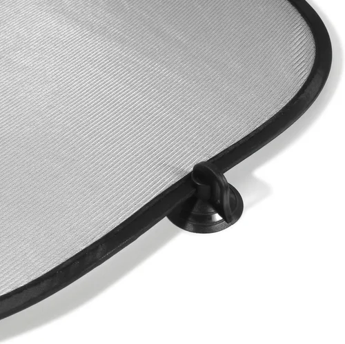 Vista 3 de iPick Image Parasoles de malla para ventana lateral de automóvil con logotipo de Dodge Scat-Pack para protección UV, paquete de 2