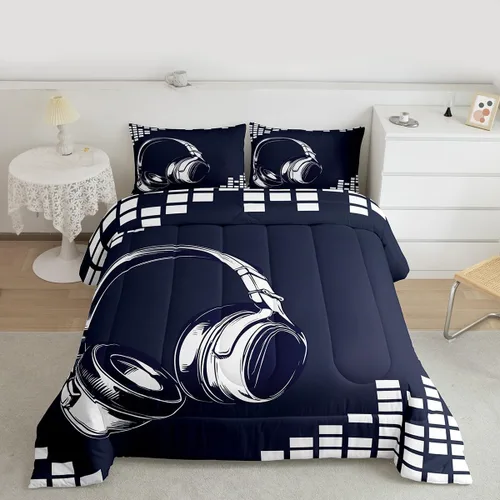 Vista 20 de Feelyou, juego de ropa de cama estilo vaquero tamaño individual para niños, juego de edredón occidental para niños y niñas, desierto del lejano