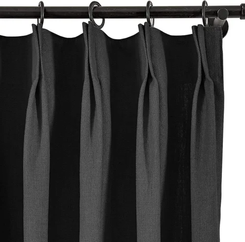 Vista 62 de Frelement Cortinas plisadas de lino de algodón de 100 pulgadas de ancho y 102 pulgadas de largo, cortinas con reducción de ruido para sala